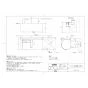 TOTO YH171L 取扱説明書 商品図面 施工説明書 スペア付紙巻器(棚付) 商品図面1