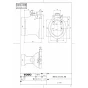 TOTO C14PR 商品図面 腰掛便器 商品図面1