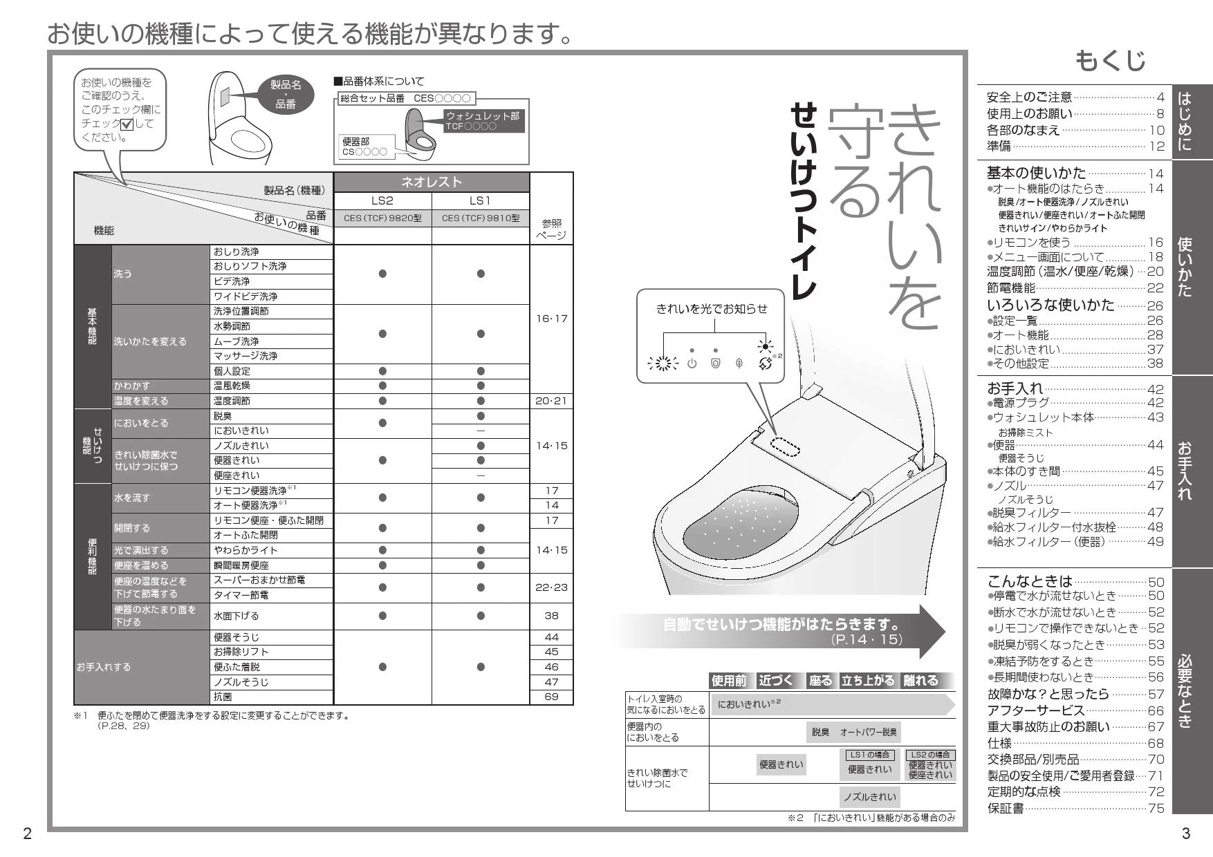 TOTO ウォシュレット一体形便器ネオレストLS1 商品画像はイメージです 商品名の型番でのお届けになります :ces9810hw-nw1:住宅設備のプロショップDOOON!!  - 通販 - Yahoo!ショッピング 住宅設備 | sylvia-g.ch