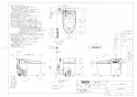 TOTO CES9898PXWS ネオレストAH2W 商品図面 施工説明書 分解図 ネオレストAH2W 商品図面3