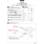 TOTO CS100BP 商品図面 施工説明書 分解図 腰掛式タンク密結形便器 施工説明書1