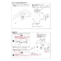 TOTO CS20B 商品図面 施工説明書 分解図 腰掛式タンク密結形便器 施工説明書3