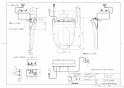 TOTO CS232B+SH233BAK+TCF4713AKR ピュアレストQR+アプリコットF1Aセット 取扱説明書 商品図面 施工説明書 分解図 ピュアレストQR+アプリコットF1Aセット 商品図面1