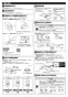 TOTO CS232BM+SH232BAK ピュアレストQR リモデル 取扱説明書 商品図面 施工説明書 分解図 ピュアレストQR 施工説明書3