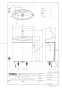 TOTO CS400B+SH401BA+TCF6623 ピュアレストEX+ウォシュレットSB 取扱説明書 商品図面 施工説明書 分解図 ピュアレストEX+ウォシュレットSB 商品図面1