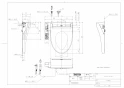 TOTO CS400B+SH401BA+TCF6623 ピュアレストEX+ウォシュレットSB 取扱説明書 商品図面 施工説明書 分解図 ピュアレストEX+ウォシュレットSB 商品図面1