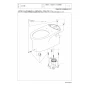 TOTO CS50B 商品図面 施工説明書 分解図 CS430シリーズ 分解図1