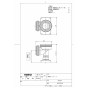 TOTO CS597BPLC+SH597BAR パブリックコンパクト便器 タンク式 取扱説明書 商品図面 施工説明書 パブリックコンパクト便器 タンク式 商品図面1