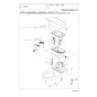 TOTO CS880B 取扱説明書 商品図面 施工説明書 分解図 CS430シリーズ 分解図1