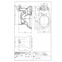 TOTO CZ470B 商品図面 CS430シリーズ 商品図面1