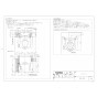 TOTO EWCS151MR 取扱説明書 商品図面 施工説明書 分解図 トイレリフト 商品図面3