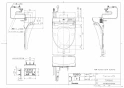 TOTO EWCS450-42 取扱説明書 商品図面 施工説明書 ウォシュレット付補高便座　ウォシュレットS1 商品図面1