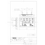 TOTO EWCS451N-46AM 取扱説明書 商品図面 施工説明書 分解図 ウォシュレット付補高便座 ウォシュレットS2A 商品図面2