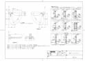 TOTO EWCS740 取扱説明書 商品図面 施工説明書 前方ボード（スイングタイプ、手すり付） 商品図面1