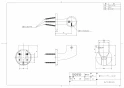 TOTO EWT11BE32A#WS 商品図面 フリースタイル手すり 直付エンドブラケット φ32 商品図面1