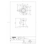 TOTO HH02064 商品図面 分解図 排水ソケット 商品図面1