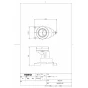 TOTO HH02078 商品図面 排水ソケット 商品図面1