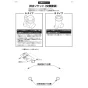TOTO HH04102+HH02062S+HH05264 CS230BM用配管部材 取扱説明書 商品図面 施工説明書 分解図 CS230BM用配管部材 施工説明書1