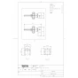 TOTO HH07116 商品図面 分解図 レバーハンドル 商品図面1