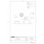 TOTO HR711 商品図面 施工説明書 取付金具 商品図面1