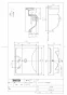 TOTO L350CM#NW1+TENA12A+TLK05202J+T6SM1 取扱説明書 商品図面 施工説明書 分解図 はめ込み角形洗面器 L350CM+TENA12Aセット 商品図面1