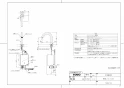 TOTO L350CM#NW1+TENA12A+TLK05202J+T6SM1 取扱説明書 商品図面 施工説明書 分解図 はめ込み角形洗面器 L350CM+TENA12Aセット 商品図面1