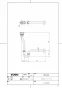 TOTO L652D#NW1+TENA12B+M281+TL595BP 取扱説明書 商品図面 施工説明書 分解図 ベッセル手洗器（丸形） 商品図面1