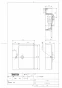 TOTO L710C#NW1+TLG07301J+TLC4A1X2+HR710+TLDS2201J 取扱説明書 商品図面 施工説明書 分解図 ベッセル式洗面器・洗面ボウル（角形) L710C+TLG07301Jセット 商品図面1