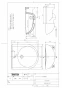 TOTO L830CRU#NW1+TEN77G1+TL830G+TLDS2201J 取扱説明書 商品図面 施工説明書 分解図 はめ込前丸洗面器 L830CRU+TEN77G1セット 商品図面1