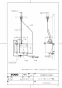 TOTO LS704CM#NW1+TLE27502J+TLK07S04J+HR720+TLDP2105J 取扱説明書 商品図面 施工説明書 分解図 ベッセル式洗面器LS704CM+TLE27502Jセット 商品図面1