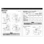 TOTO LS704CM#NW1+TLE27SS1A+TLK07S04JA+HR720+TLDP2105J 取扱説明書 商品図面 施工説明書 分解図 ベッセル式洗面器LS704CM+TLE27SS1Aセット 施工説明書7