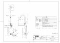 TOTO LS715#NW1+TENA12AL+T6SM4 取扱説明書 商品図面 施工説明書 分解図 ベッセル式洗面器・洗面ボウル LS715+TENA12ALセット 商品図面1