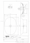 TOTO LS902MT#CMW 取扱説明書 商品図面 施工説明書 分解図 ベッセル式洗面器・洗面ボウル 商品図面1