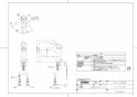 TOTO LS911CR#NW1+TLG01303JA+TLC4A1X2+T6W2 取扱説明書 商品図面 施工説明書 分解図 ベッセル形洗面器 ハイクオリティ洗面器 LS911CR+TLG01303JAセット 商品図面1