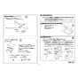 TOTO LSA704CAPND+M704LW 取扱説明書 商品図面 施工説明書 分解図 ベッセル式洗面器・シングル混合水栓・洗面カウンターセット 施工説明書4