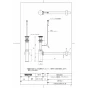 TOTO LSA721DAPNW 商品図面 施工説明書 ベッセル式洗面器・シングル混合水栓セット 商品図面1