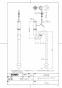 TOTO MLRC50ABPA14+TENA12A+T7W34 取扱説明書 商品図面 施工説明書 分解図 スタンド洗面 商品図面1