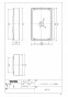 TOTO MR710CB11+TENA12FL+M249+M357W 取扱説明書 商品図面 施工説明書 分解図 クリスタルボウル MR710CB11+TENA12FLセット 商品図面1