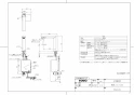 TOTO MR710CB11+TENA12FL+M249+M357W 取扱説明書 商品図面 施工説明書 分解図 クリスタルボウル MR710CB11+TENA12FLセット 商品図面1