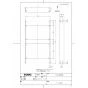 TOTO T110D36 商品図面 施工説明書 軽量鉄骨用取付金具 商品図面1