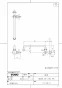 TOTO T131UNL13C 商品図面 分解図 横水栓 商品図面1