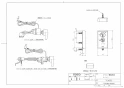 TOTO TCF5504AY#NW1+TCA353 取扱説明書 商品図面 施工説明書 分解図 ウォシュレットPS1An 商品図面1