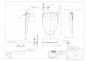 TOTO TCF5861AC#NW1 取扱説明書 商品図面 施工説明書 分解図 ウォシュレット アプリコットP AP3A 商品図面1