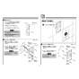TOTO TES47UR 商品図面 施工説明書 分解図 タッチスイッチ（有線式） 施工説明書6