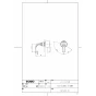 TOTO THY425-1R 商品図面 分解図 ロータンクレバー（大小切替付） 商品図面1