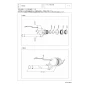 TOTO THY427 商品図面 分解図 ロータンク排水弁部（38mm） 分解図1