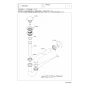 TOTO TLDP2108JA 取扱説明書 商品図面 施工説明書 分解図 洗面器用壁排水金具（32mm･Pトラップ） 分解図1