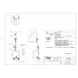 TOTO TLE28701JA 台付自動水栓 アクアオート 取扱説明書 商品図面 施工説明書 分解図 台付自動水栓 アクアオート 商品図面1