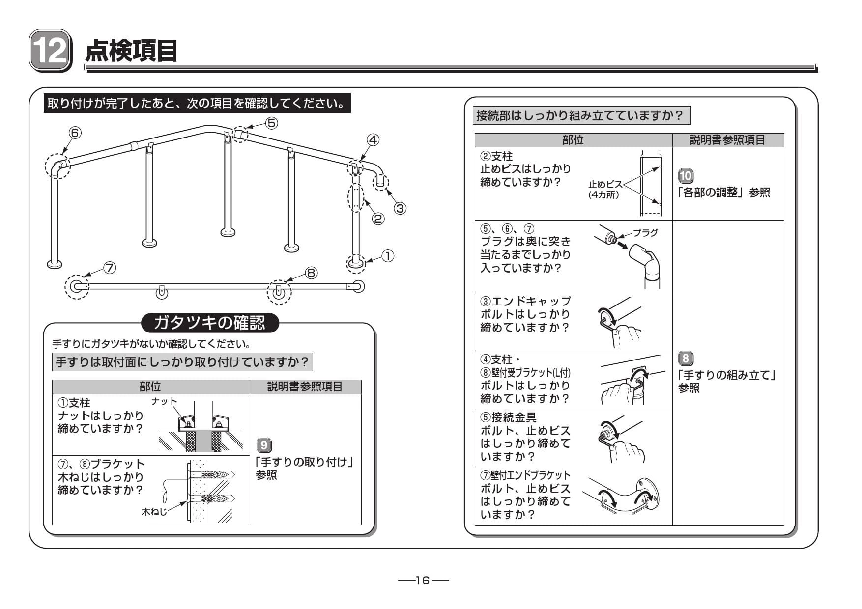 TOTO TS139SE2S 商品図面 施工説明書 分解図|TOTO 屋外手すりの通販はプロストア ダイレクト