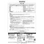 TOTO UGLD11 トイレキャビネット取扱説明書 商品図面 施工説明書 フロア収納キャビネット 取扱説明書4